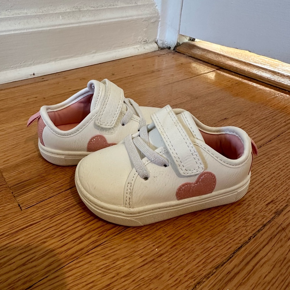 Carters Just One You Baby Girl Sneaks Size 4